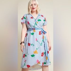 ModCloth | Leave Delight On Wrap Dress